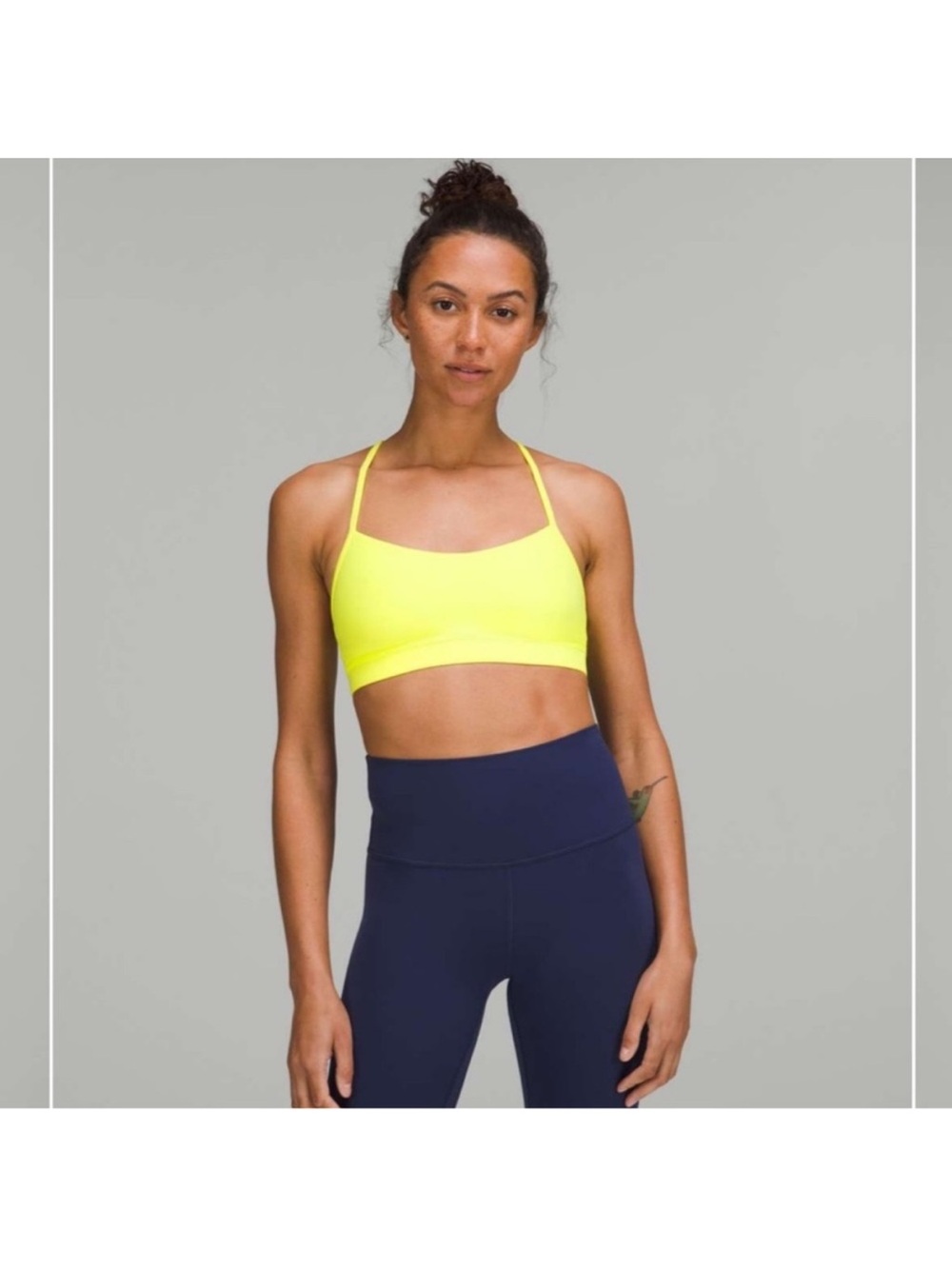 Lululemon long line Y bra sz 6